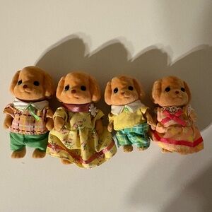 Calico Critter Dog Family